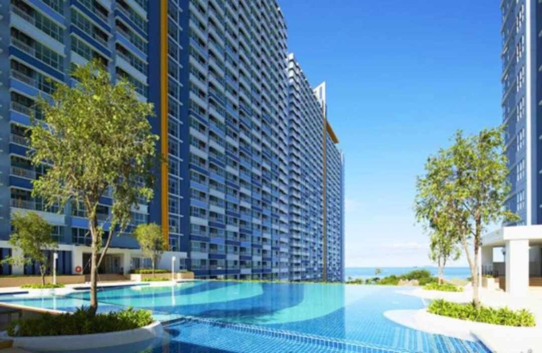 2 ห้องนอน 2 ห้องน้ำ Seaview Jomtien ชั้น18 Praia de Jomtien Exterior foto